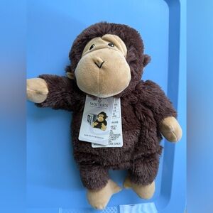 Monkey Warmsie Brown Plush Monkey